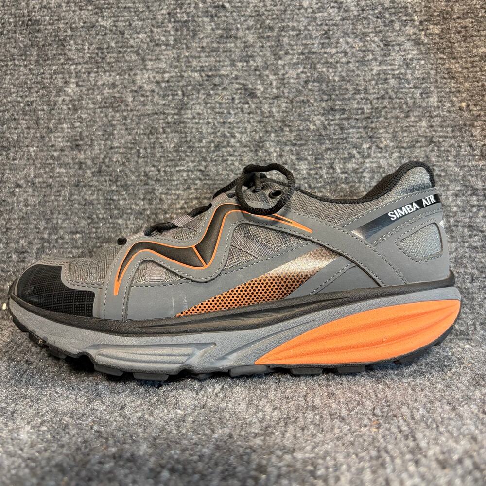 MBT Simba ATR Gray Trail Running Sneaker Shoes Rocker Sole Women 8 Water Repel